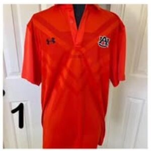 Auburn University, Under Armour Men's Polo, Size Large Loose